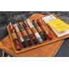 Galen Leather Galen Leather Writer's Bank Bag con Portapenne 7 Posti Crazy Horse Brown