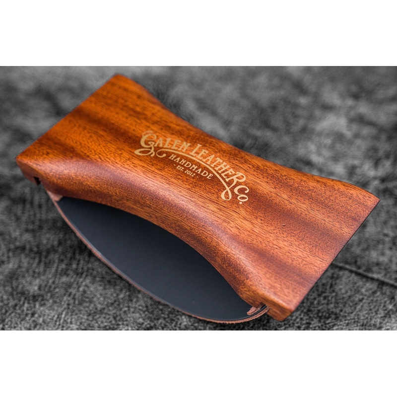 Galen Leather Galen Leather Wood Rocking Ink Blotter Mahogany