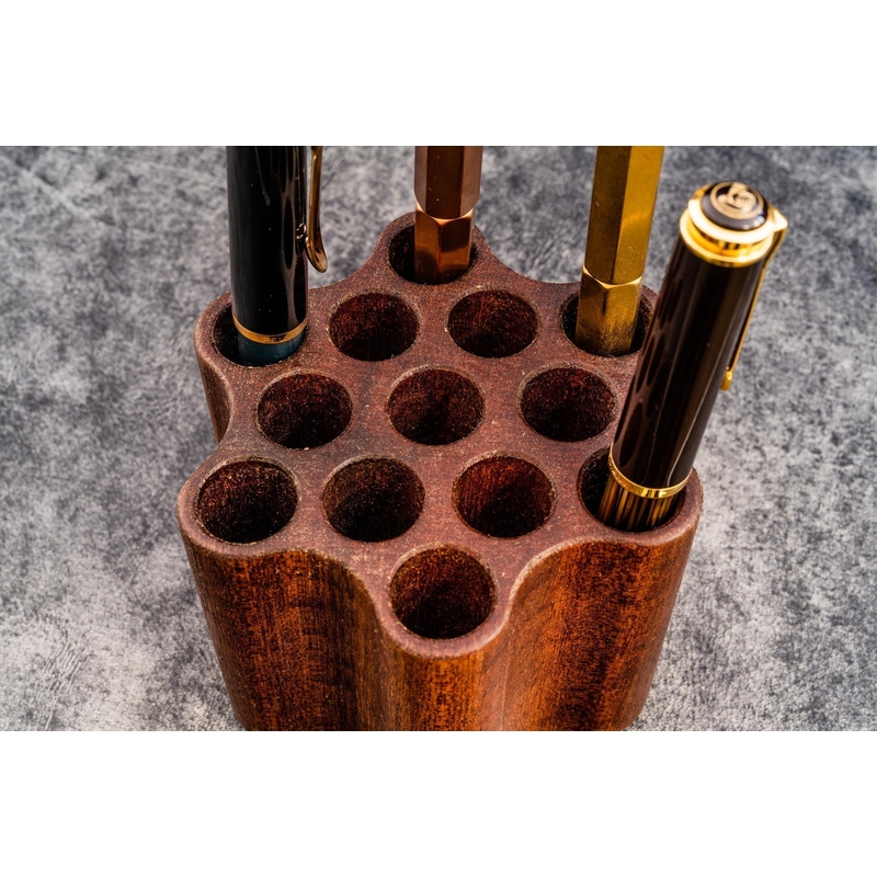 Galen Leather Galen Leather ToolComb Wooden Pen Holder