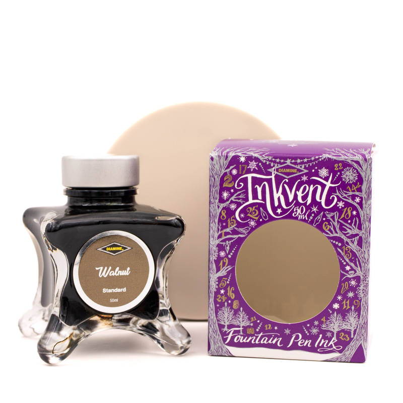 Diamine Diamine Inkvent Walnut Inchiostro 50 ml Purple Edition