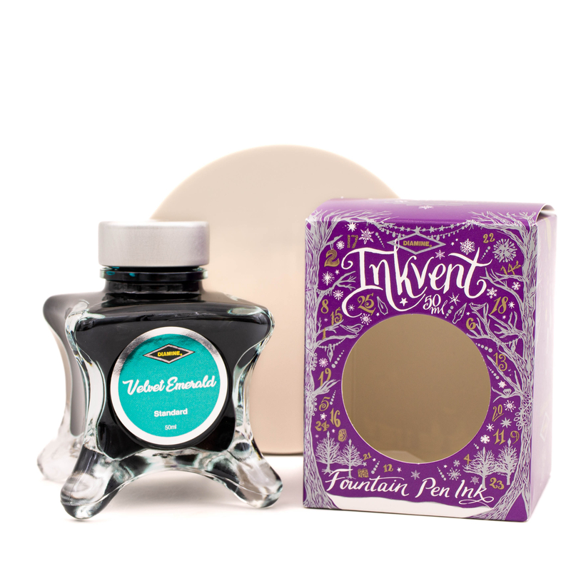 Diamine Diamine Inkvent Velvet Emerald Inchiostro 50 ml Purple Edition