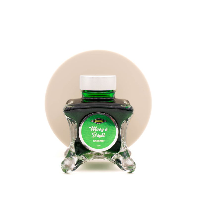 Diamine Diamine Inkvent Merry & Bright Ink Bottle 50 ml Purple Edition Shimmer
