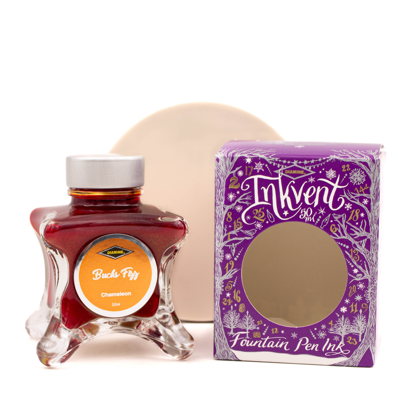 Diamine Diamine Inkvent Bucks Fizz Ink Bottle 50 ml Purple Edition Chameleon