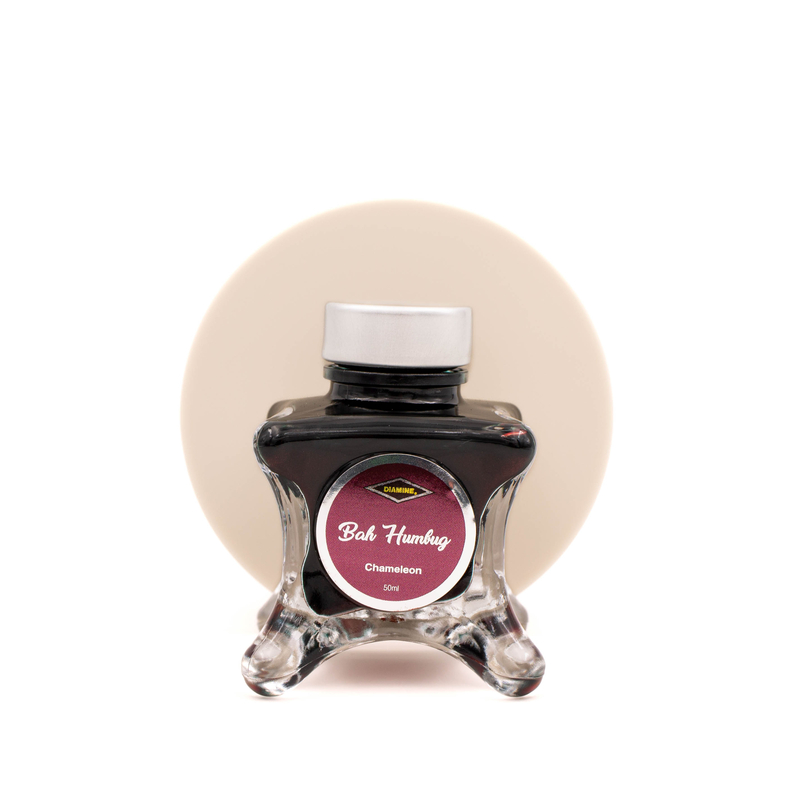 Diamine Diamine Inkvent Bah Humbug Ink Bottle 50 ml Purple Edition Chameleon