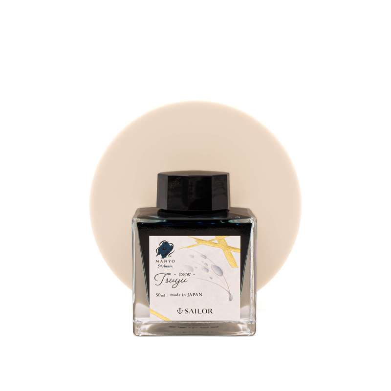 Sailor Sailor Manyo 5th Anniversary Tsuyu Ink Bottle 50 ml Limited Edition