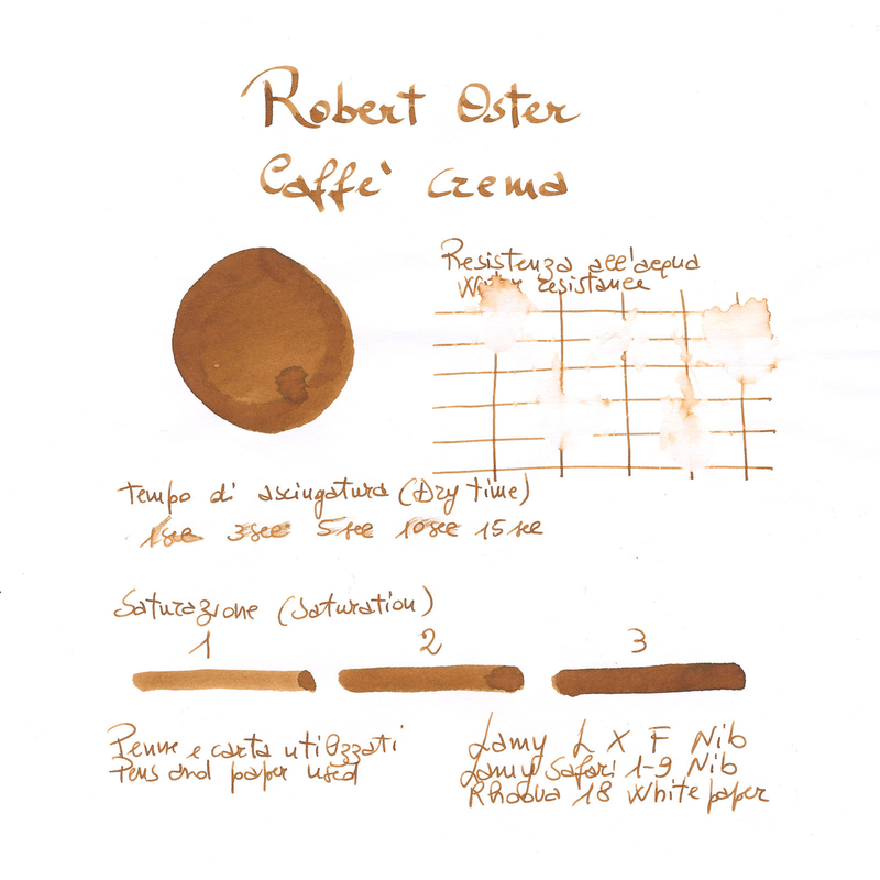Robert Oster Caffe Crema Ink Bottle 50 ml