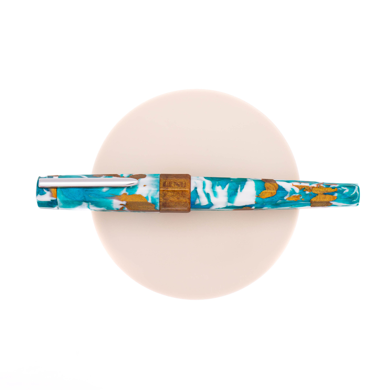 Benu Benu Euphoria Fountain Pen Blue Hawaiian