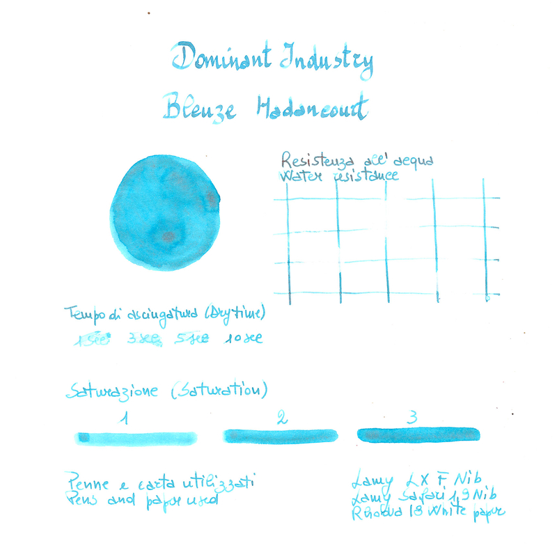 Dominant Industry Ink Dominant Industry Pearl Bleuze Hadancourt Ink Bottle 25 ml
