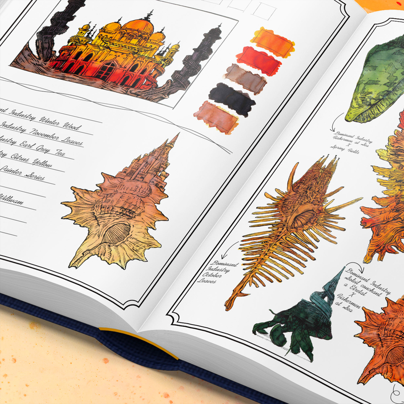 Dominant Industry Ink Dominant Industry The Ink Archiving Book A Log of Atlantis