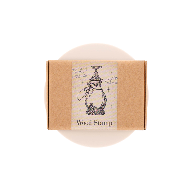 Dominant Industry Ink Dominant Industry Wood Stamp A Log of Atlantis
