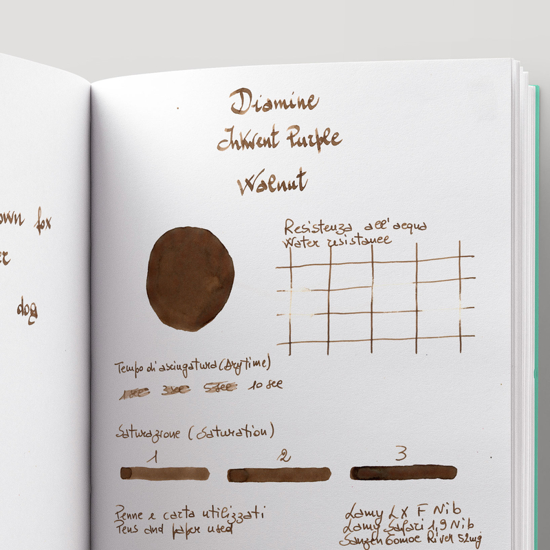 Diamine Diamine Inkvent Walnut Inchiostro 50 ml Purple Edition