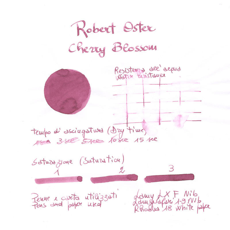 Robert Oster Cherry Blossom Ink Bottle 50 ml