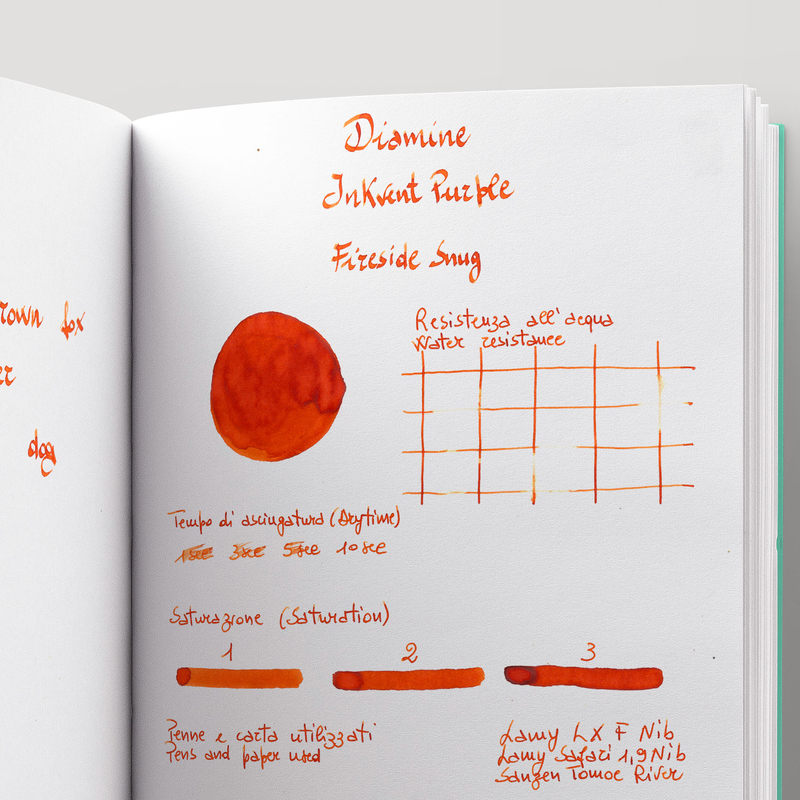 Diamine Diamine Inkvent Fireside Snug Ink Bottle 50 ml Purple Edition