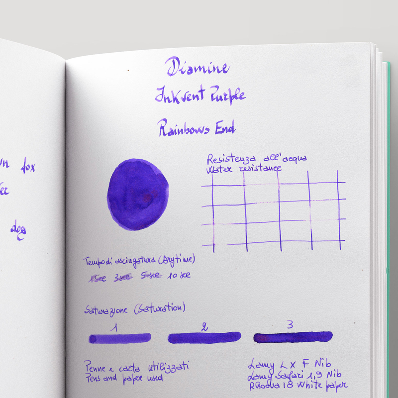 Diamine Diamine Inkvent Rainbows End Ink Bottle 50 ml Purple Edition Chameleon