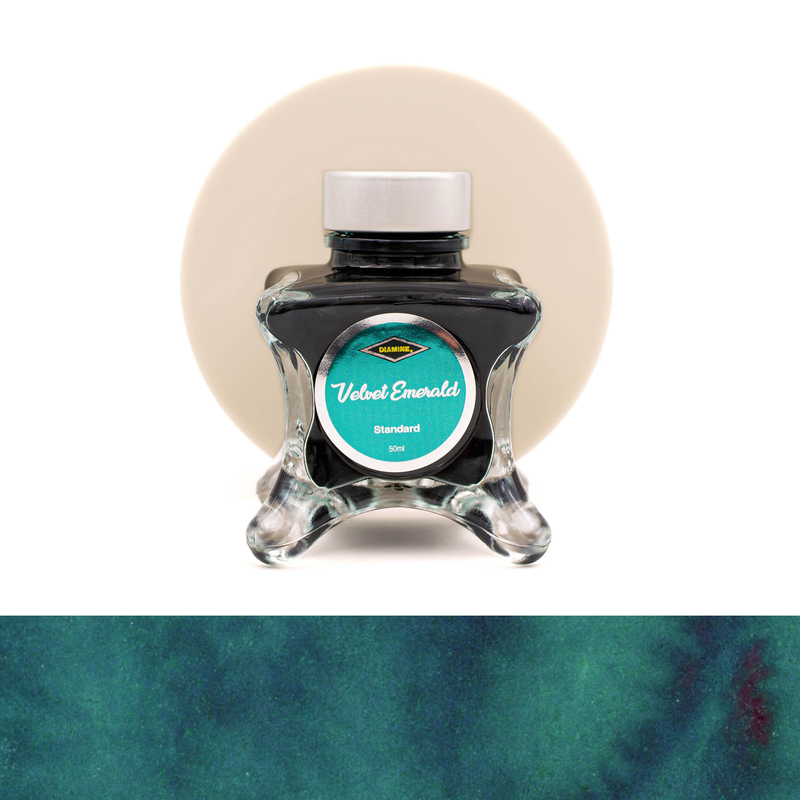 Diamine Diamine Inkvent Velvet Emerald Ink Bottle 50 ml Purple Edition