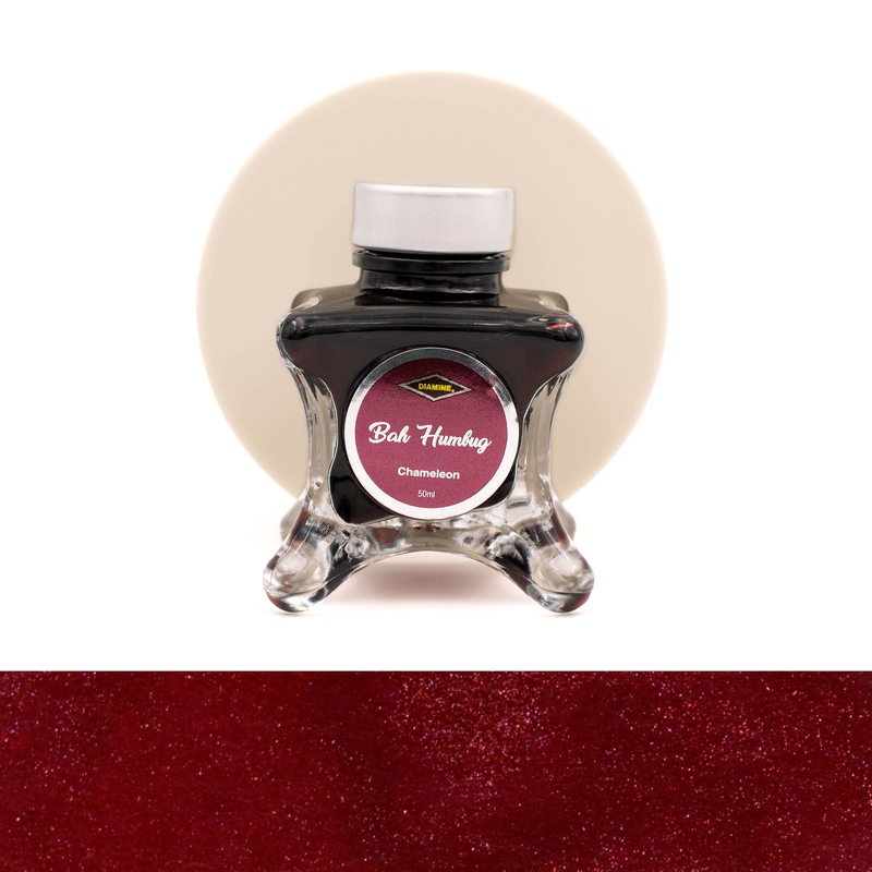 Diamine Diamine Inkvent Bah Humbug Ink Bottle 50 ml Purple Edition Chameleon