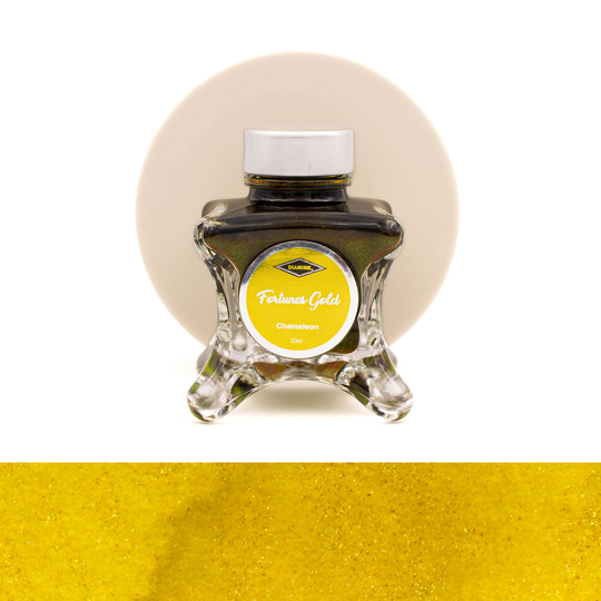 Diamine Inkvent Fortunes Gold Inchiostro 50 ml Purple Edition Chameleon