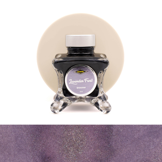 Diamine Inkvent Lavender Frost Inchiostro 50 ml Purple Edition Shimmer