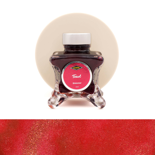 Diamine Inkvent Tinsel Inchiostro 50 ml Purple Edition Shimmer