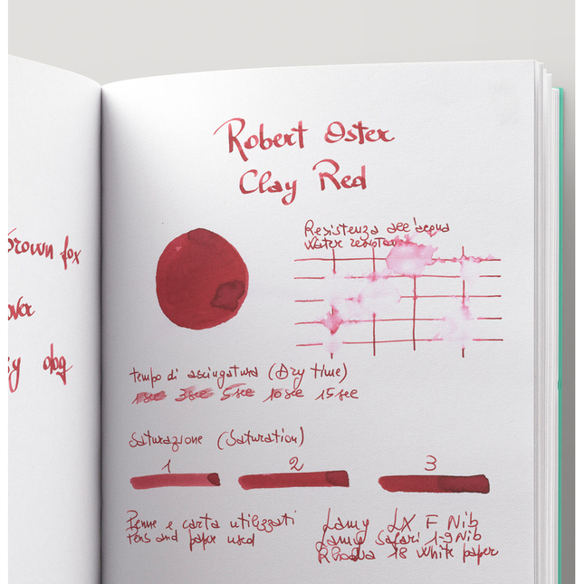 Robert Oster Clay Red Inchiostro 50 ml