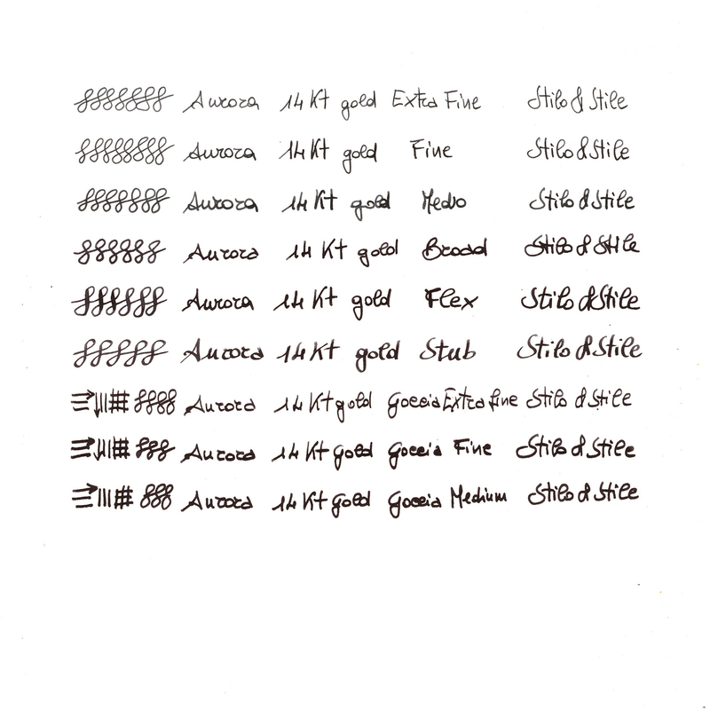 Aurora Aurora Optima Fountain Pen O' Sole Mio
