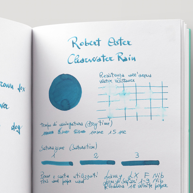 Robert Oster Clearwater Rain Inchiostro 50 ml
