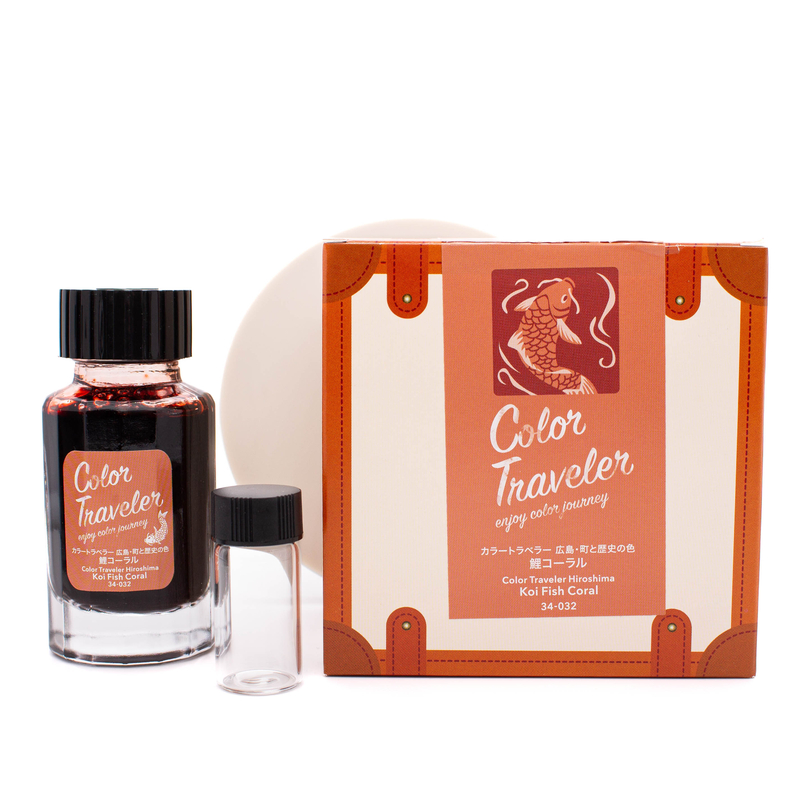 Color Traveler Color Traveler Koi Fish Coral Ink Bottle 30 ml
