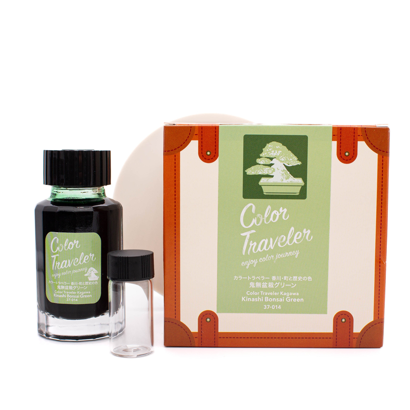 Color Traveler Color Traveler Kinashi Bonsai Green Ink Bottle 30 ml