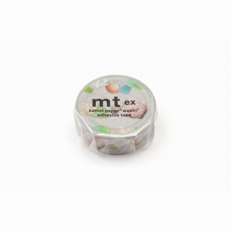 MT Masking Tape MT Ex Washi Tape Vetri di Mare e Conchiglie