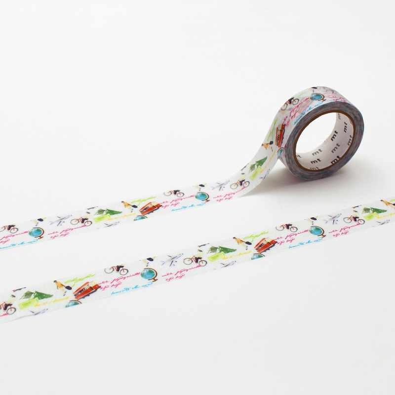 MT Masking Tape MT Ex Washi Tape Parole e Illustrazioni dal Mondo