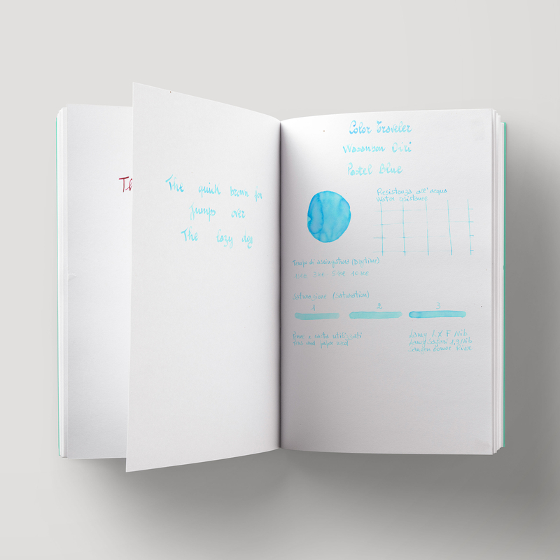 Color Traveler Color Traveler Wasanbon Oiri Pastel Blue Ink Bottle 30 ml