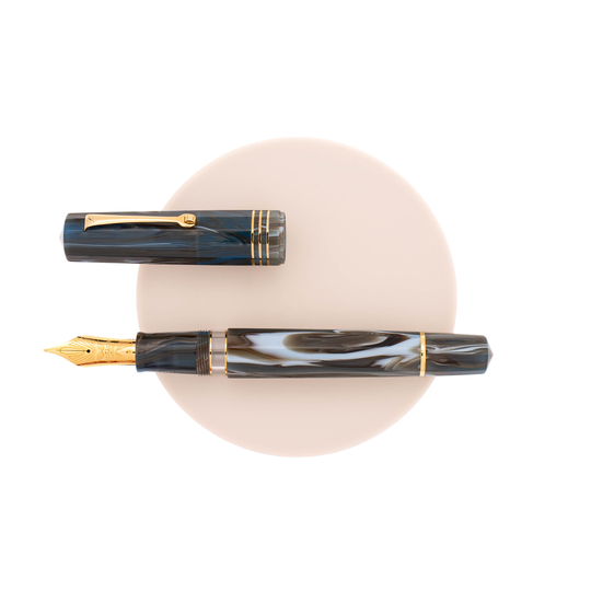 Leonardo Dodici No. 8 Fountain Pen Magmatica & Gold