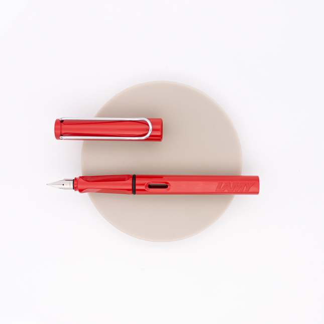 Lamy Safari Penna Stilografica Rossa