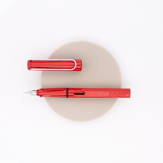 Lamy Safari Fountain Pen Red
