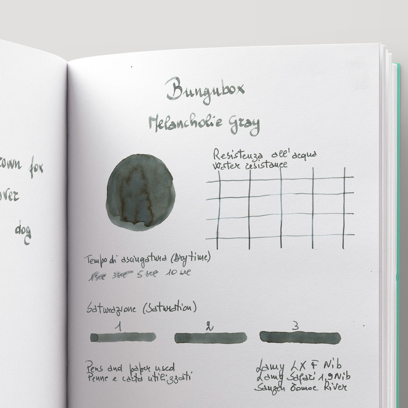 Bungubox Bungubox Ink Tells More Melancholic Gray (but...) Inchiostro 30 ml