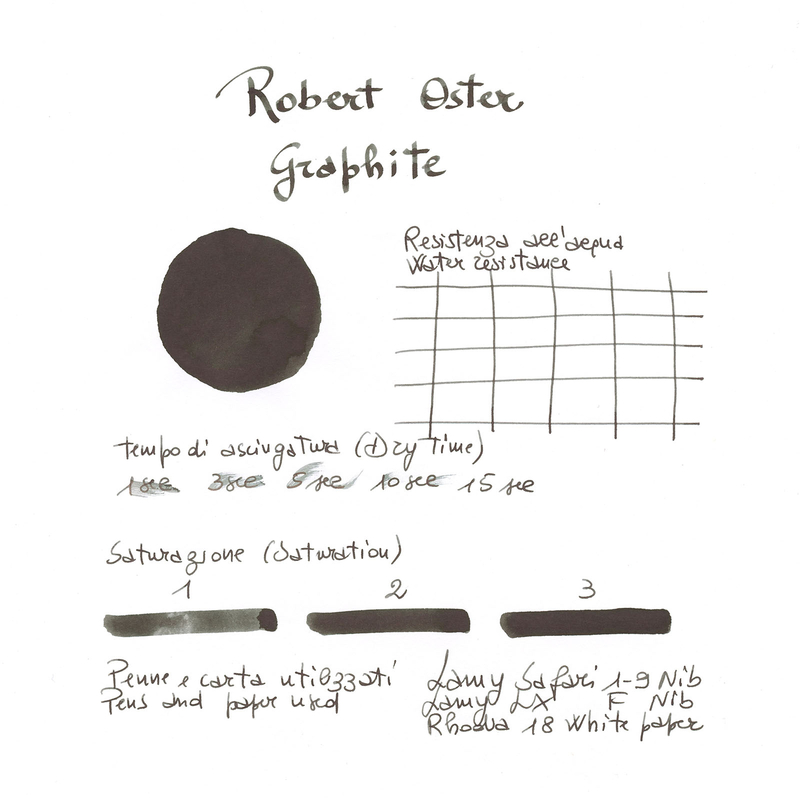 Robert Oster Graphite Ink Bottle 50 ml