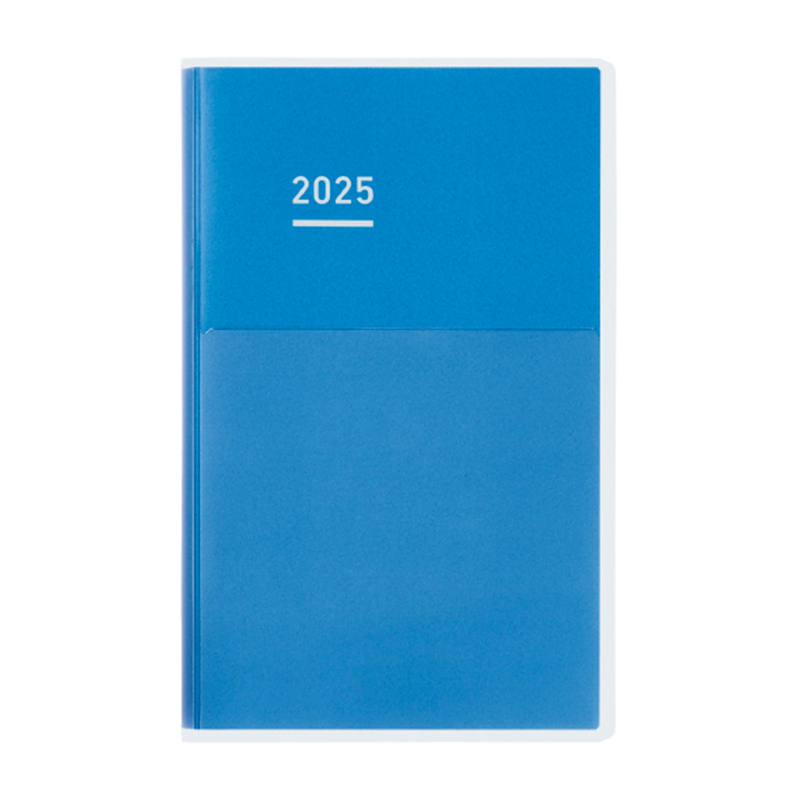 Kokuyo Kokuyo Jibun Techo Days Agenda 2025 A5 Slim Blu Kokuyo Kokuyo Jibun Techo Days Agenda 2025 A5 Slim Blu