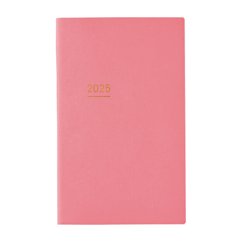 Kokuyo Kokuyo Jibun Techo Lite 2025 A5 Slim Pink