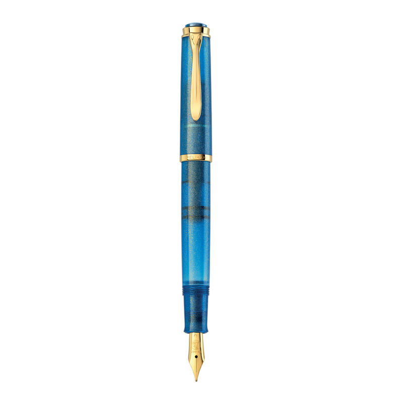 Pelikan Pelikan M200 Penna Stilografica Golden Lapis Edizione Speciale 2024 Pelikan Pelikan M200 Penna Stilografica Golden Lapis Edizione Speciale 2024