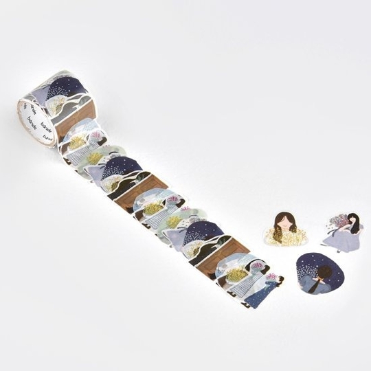Bande Washi Tape Bouquet & Girl
