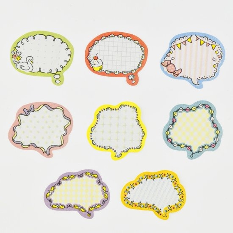 Bande Bande Washi Tape Writeable Roll Sticker Speech Bubble