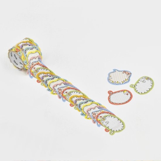 Bande Washi Tape Writeable Roll Sticker Speech Bubble