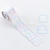 Bande Bande Washi Tape Writeable Roll Sticker Week days