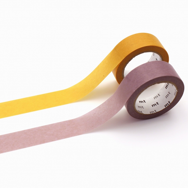 MT Masking Tape MT Upcycle Washi Tape Yellow Lavender