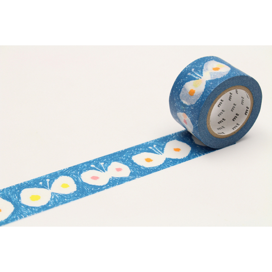 MT x Mina Perhonen Washi Tape Hana Hane Blue