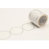 MT Masking Tape MT x Mina Perhonen Washi Tape Tambourine Grande Silver