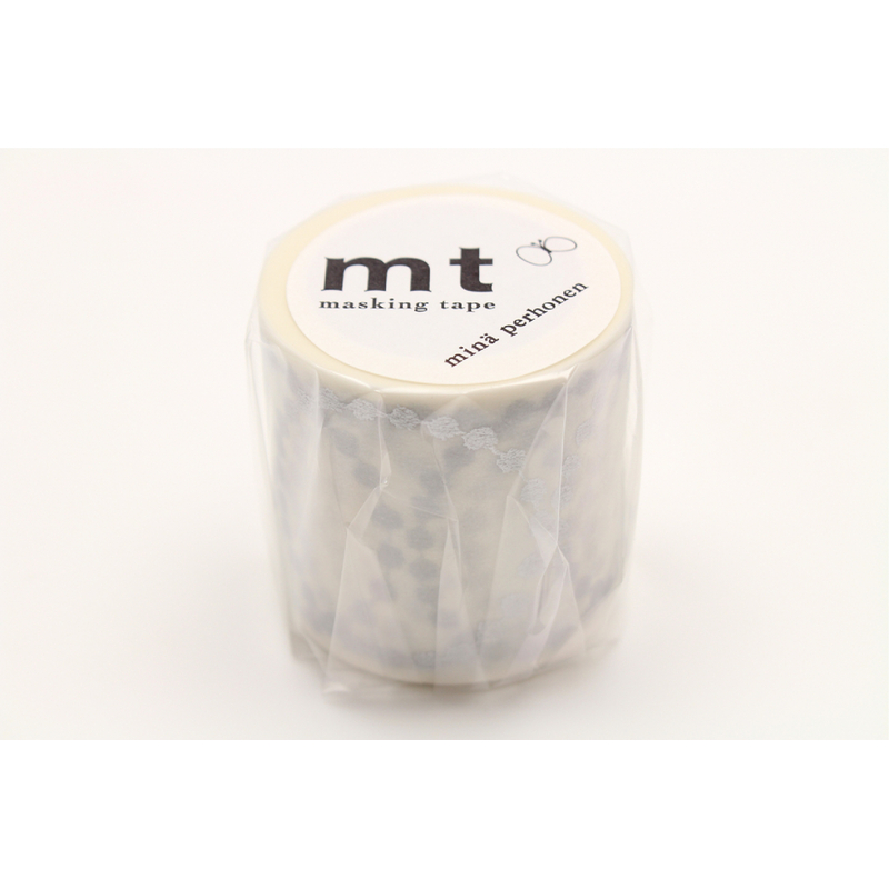 MT Masking Tape MT x Mina Perhonen Washi Tape Tambourine Grande Silver