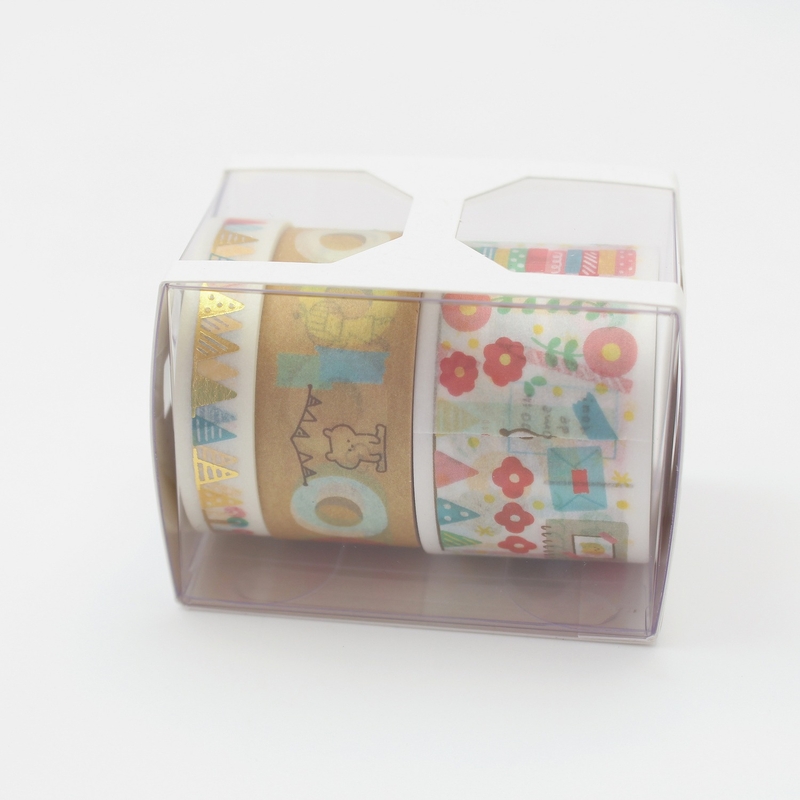 MT Masking Tape MT x Mizutama Set di 3 Washi Tape 100° anniversario