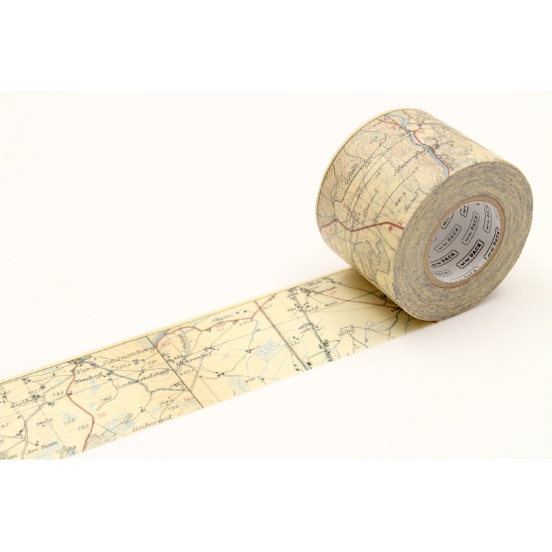 MT Masking Tape MT for PACK Washi Tape Maps/Vintage