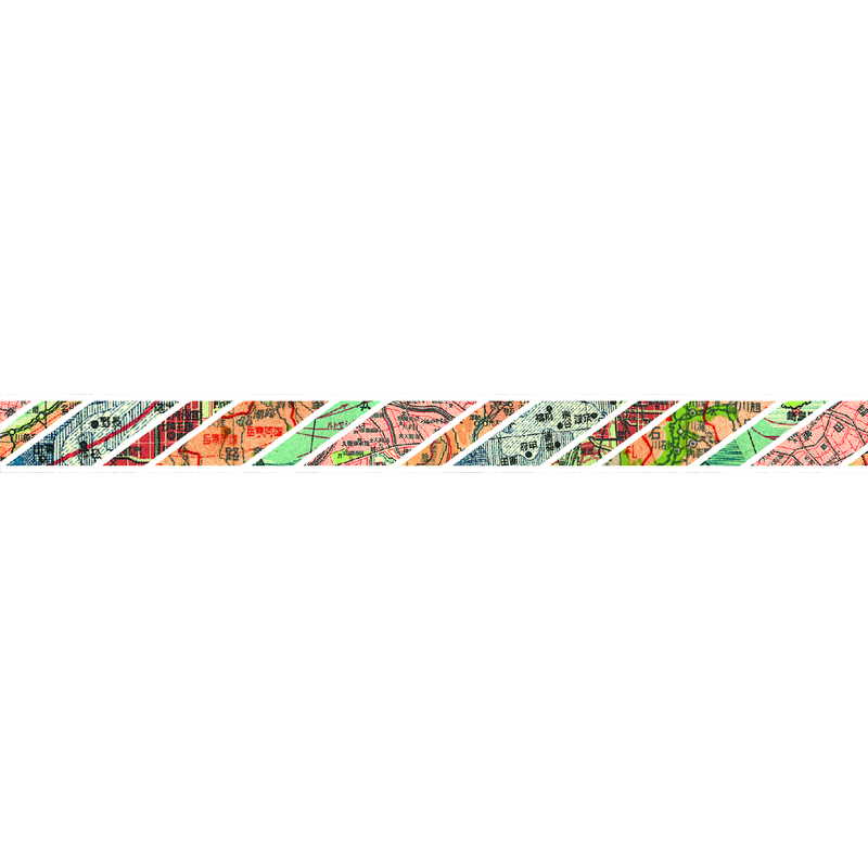 MT Masking Tape MT Ex Washi Tape Map Stripe